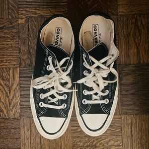 Converse, black, size 9